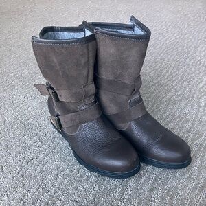 Sorel Women’s Major Moto Brown Boots NL2433-248 Hardly Used